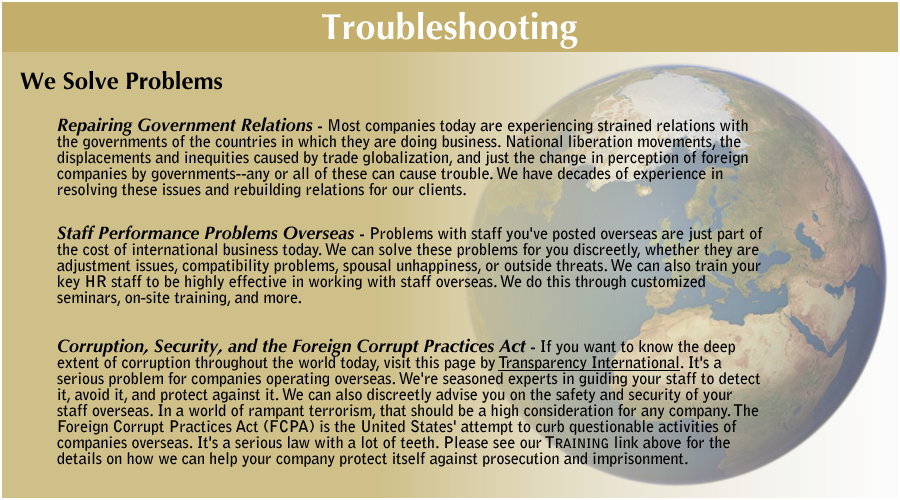Troubleshooting
